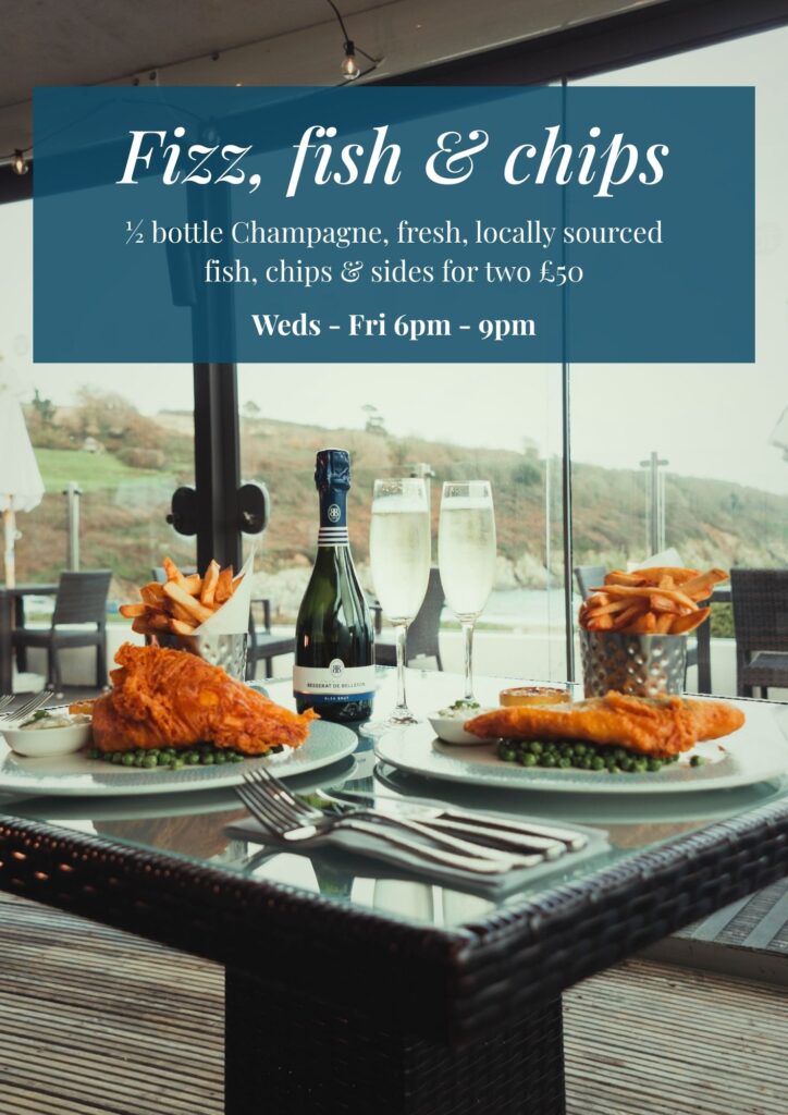 Fizz, fish & chips