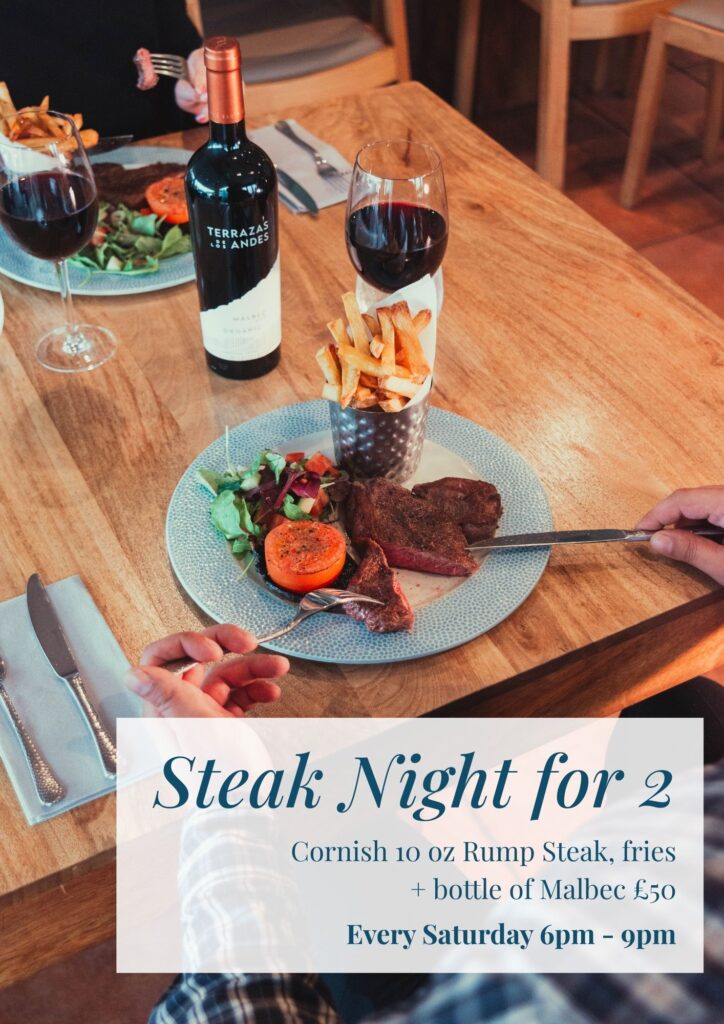 The Cove Steak Night