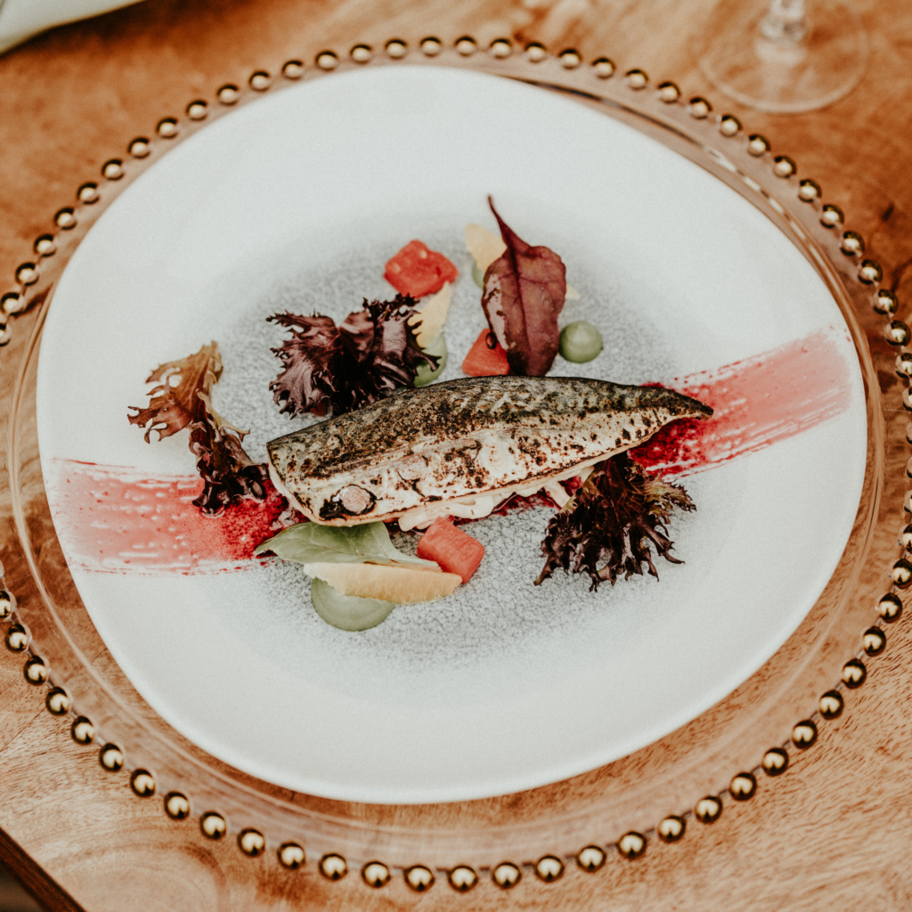 Weddings at The Cove Maenporth Falmouth Food